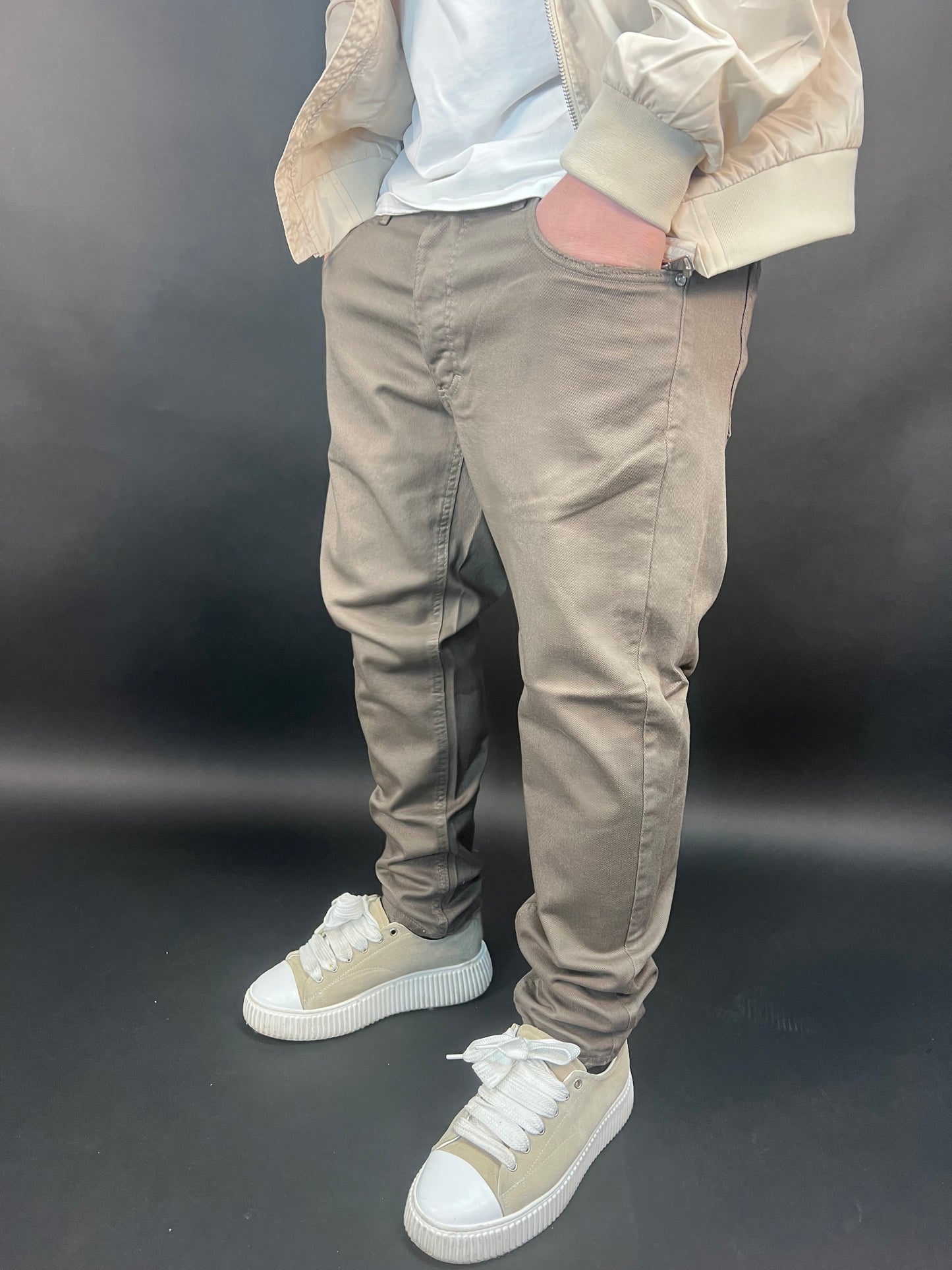 Jeans tortora