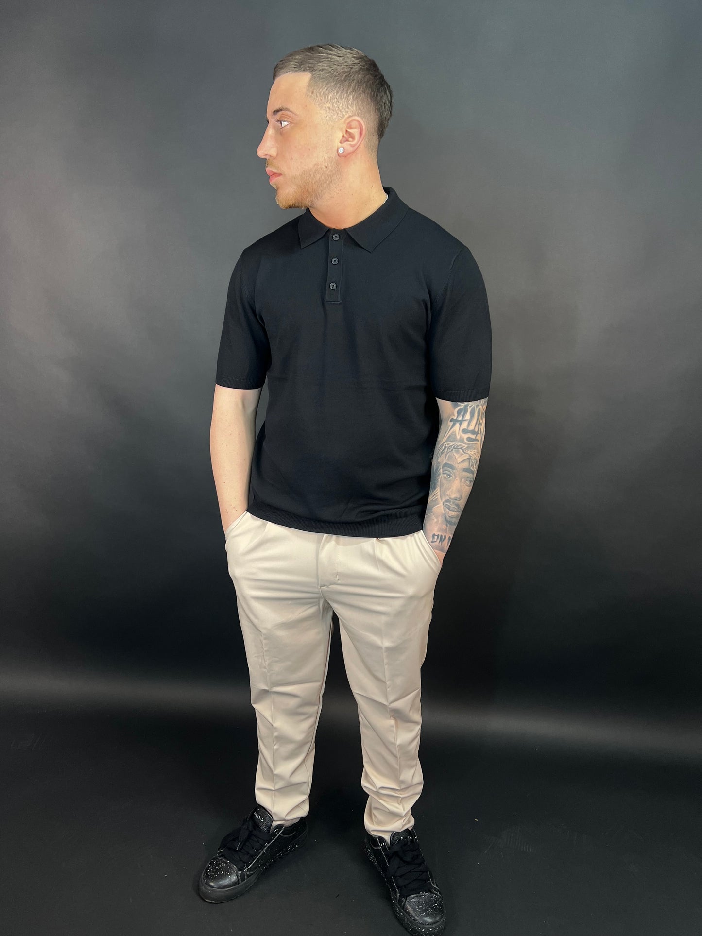 Polo nera premium
