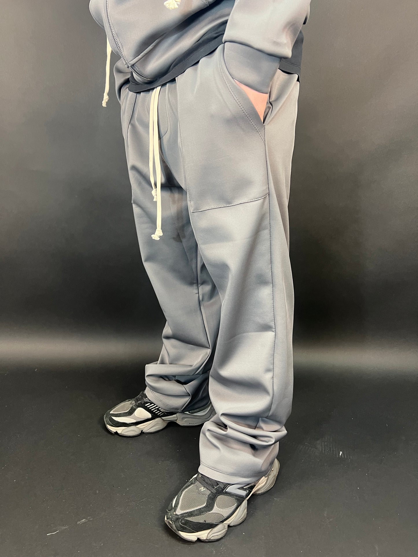 Completo lacci ast grigio scuro