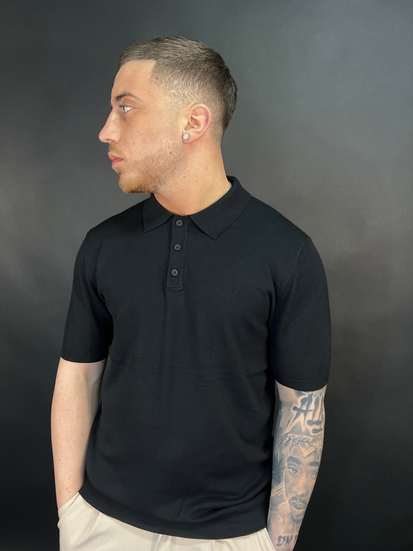 Polo nera premium
