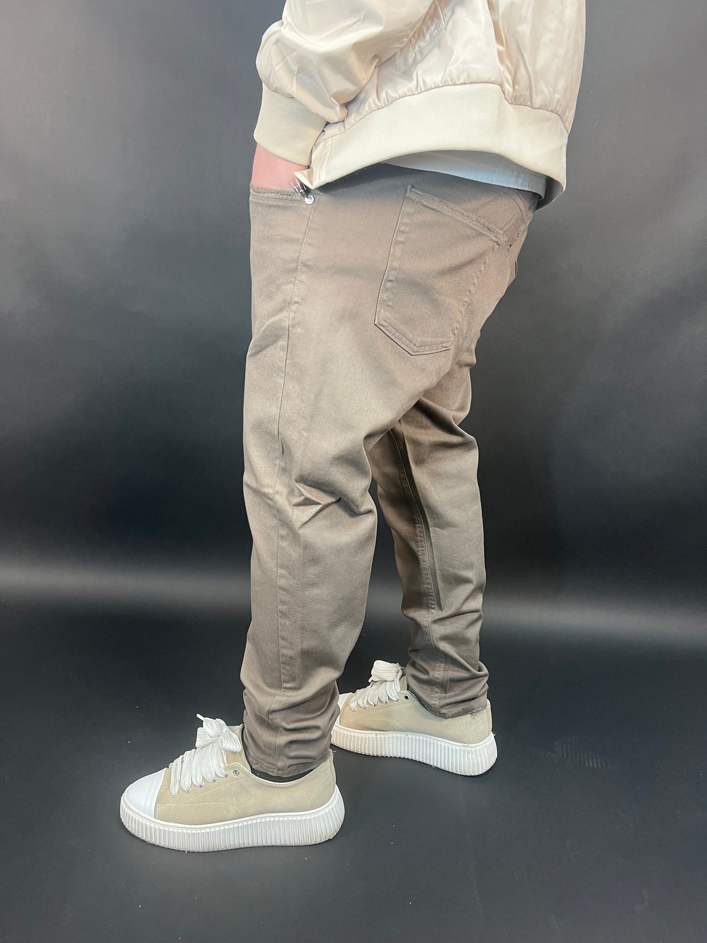 Jeans tortora