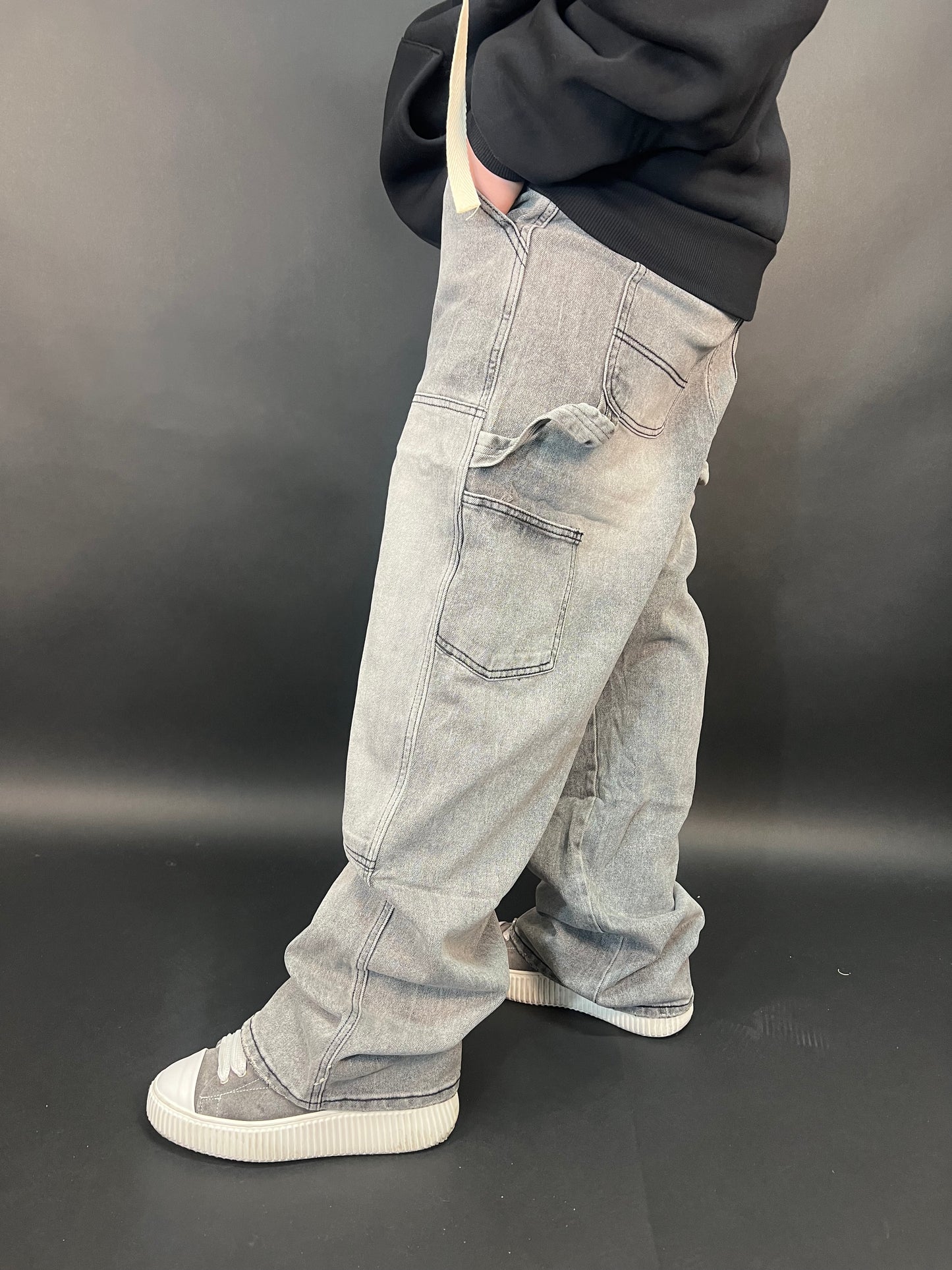Jeans sauder grigio