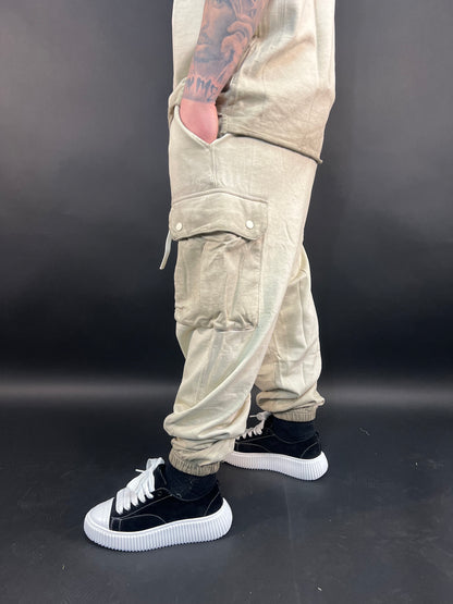Completo qyb con cargo crema