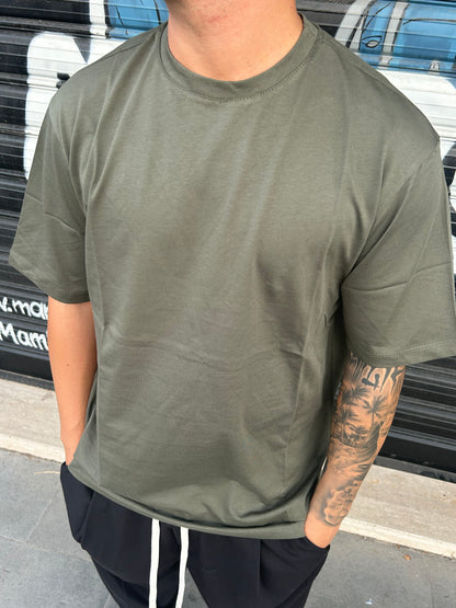 T-shirt verde militare