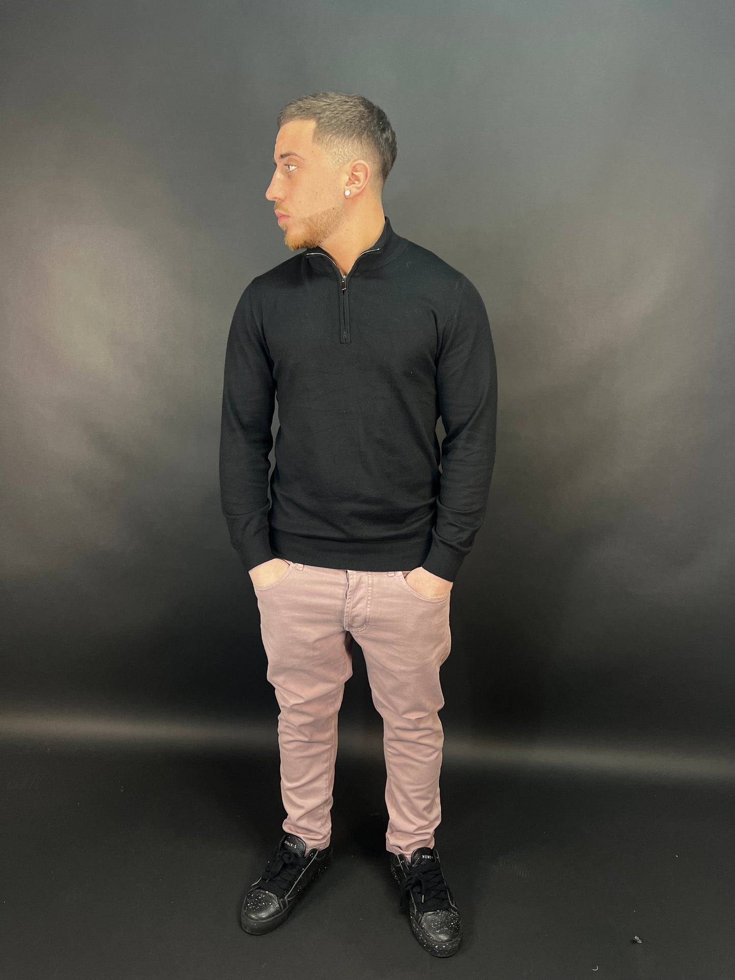 Jeans rosa cipria