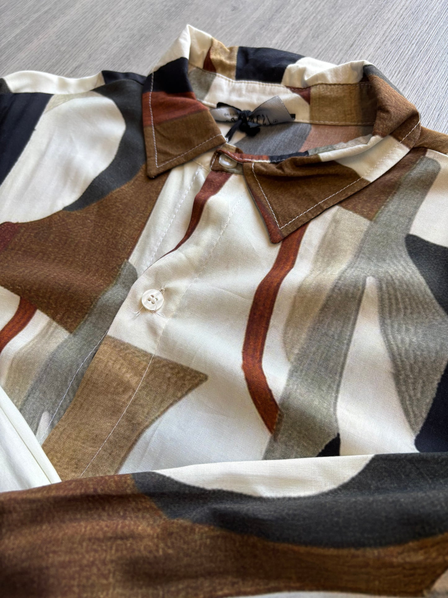 Camicia colour brown