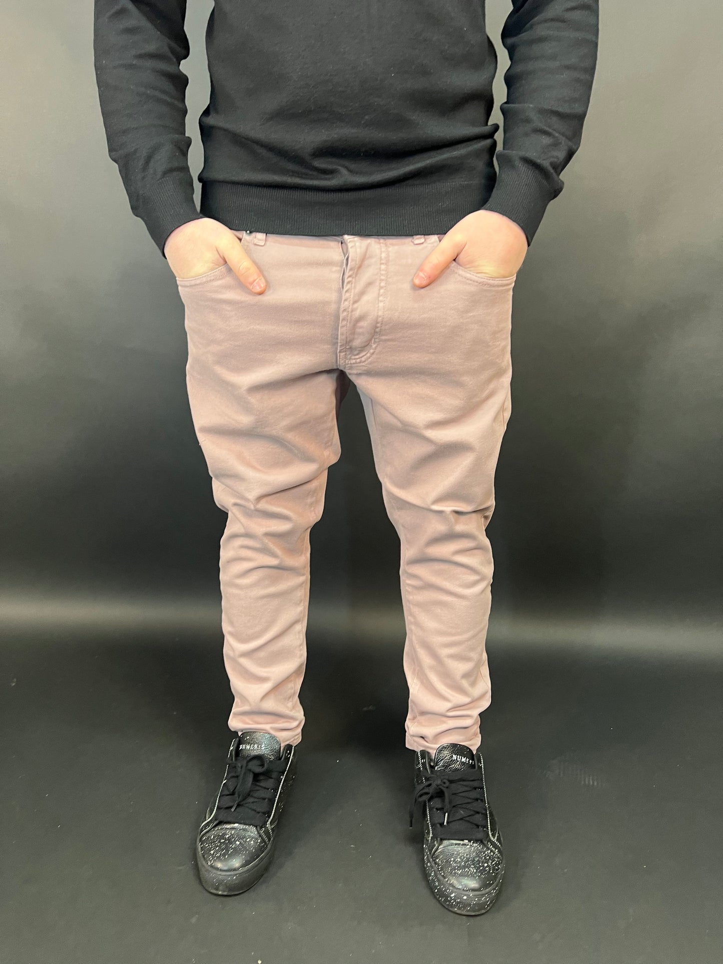 Jeans rosa cipria