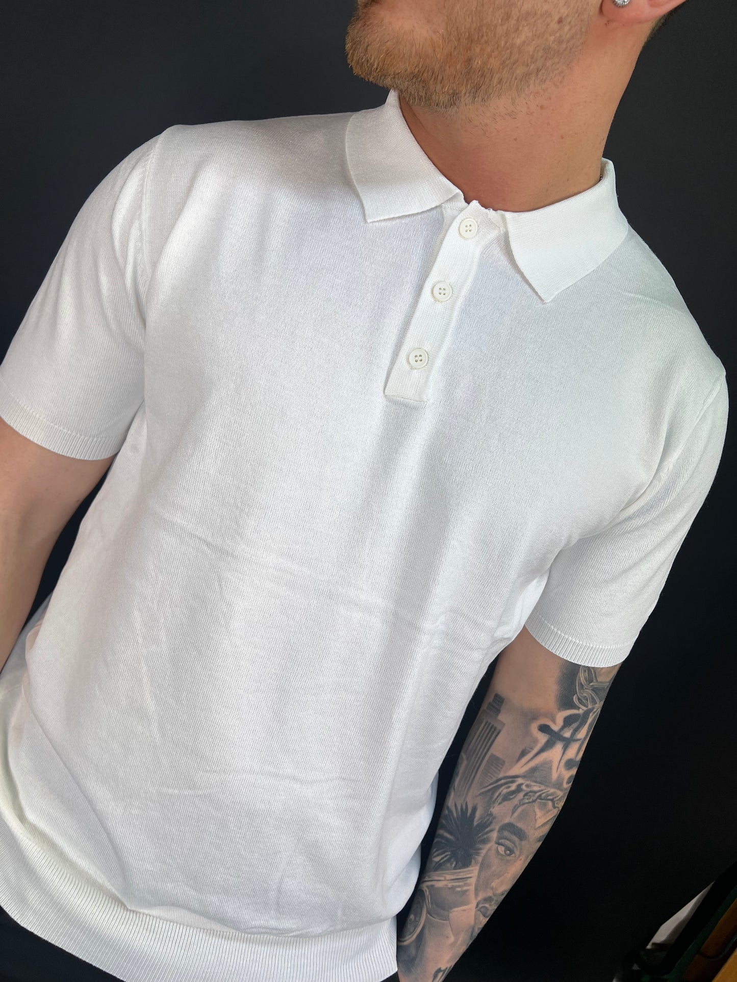 Polo bianca premium