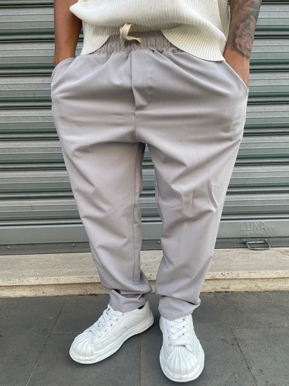 Pantalone elegante grigio chiaro fik