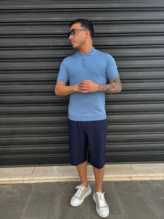 Pantaloncino classico blu