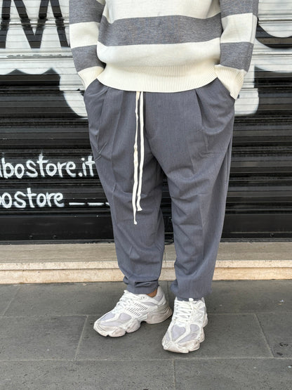 Pantalone elegante grigio